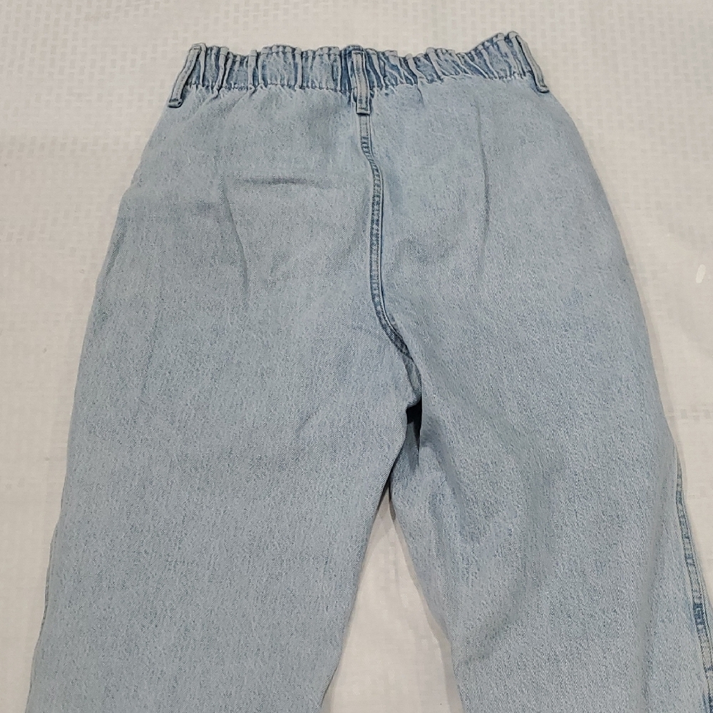 Madewell Light Blue Denim Barrel  Jeans - Picture 9 of 12
